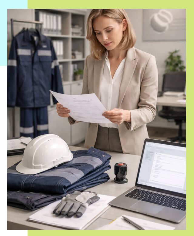 Сертификация спецодежды в Дзержинском от 7164 р. | Алешин-Дзж