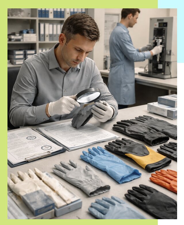 Сертификация перчаток и средств защиты продукции в Дзержинском