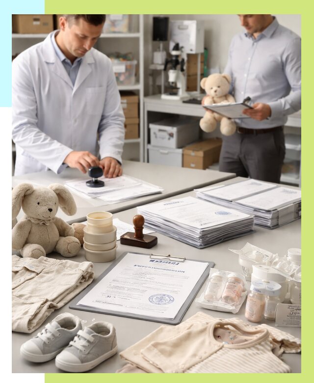 Сертификация детских товаров в Дзержинском от 15351 р. | Алешин-Дзж