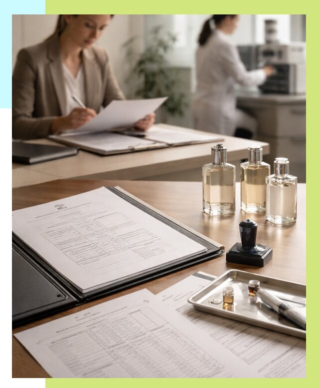 Сертификация парфюмерии в Дзержинском от 15351 р. | Алешин-Дзж