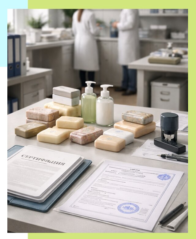 Сертификация мыла и сертификат на мыло в Дзержинском от 12281 | Алешин-Дзж