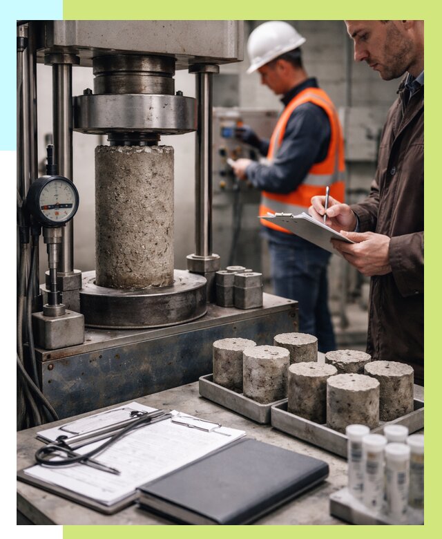 Сертификация бетона в Дзержинском от 30702 р. сертификат | Алешин-Дзж