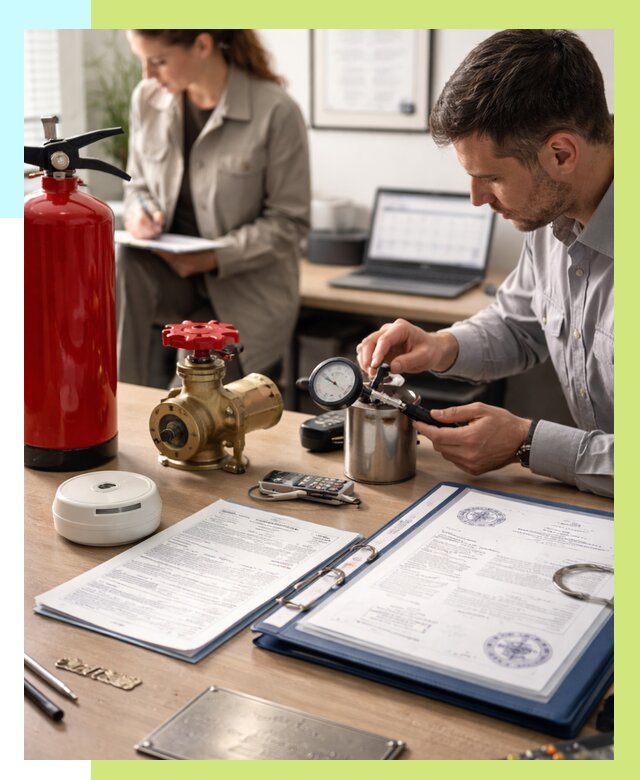 Сертификация пожарного оборудования в Дзержинском от 15351 р.|Алешин-Дзж