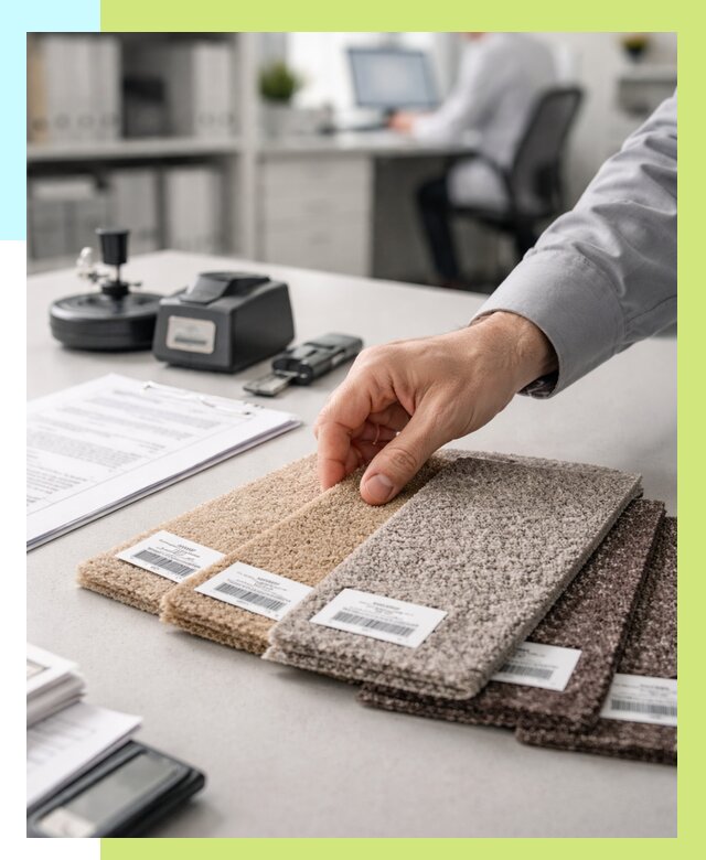 Сертификация ковролина в Дзержинском от 15351 р., Алешин-Дзж