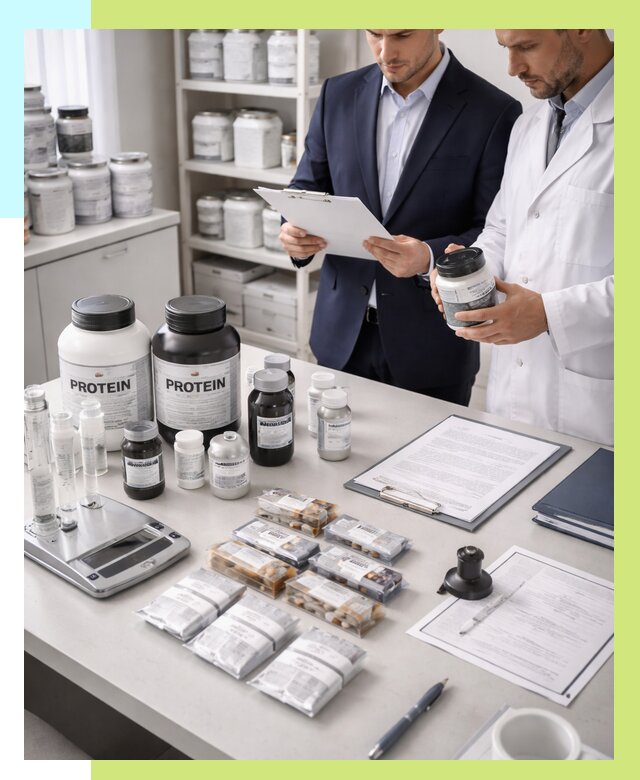 Сертификация спортивного питания в Дзержинском от 15351 р., Алешин-Дзж