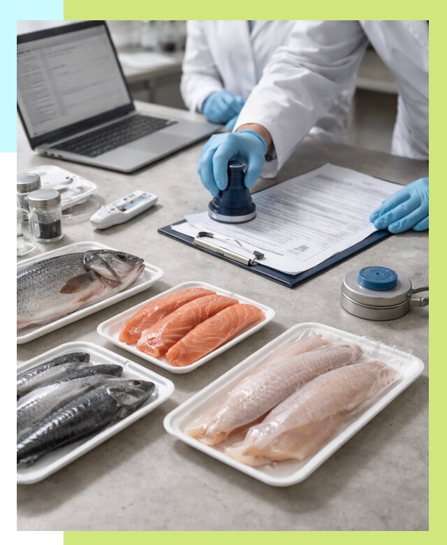 Сертификация рыбы и сертификат в Дзержинском от 15351 р. | Алешин-Дзж