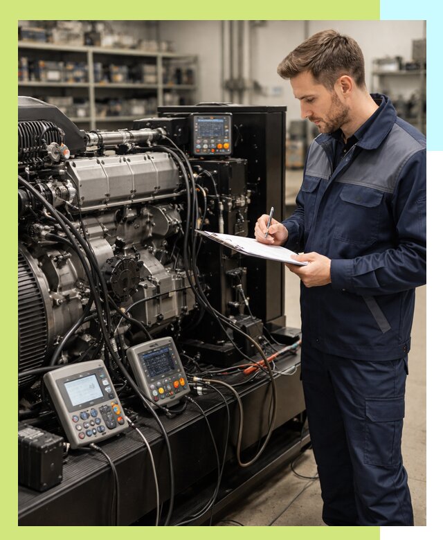 Сертификация дизельных генераторов и их оборудования в Дзержинском