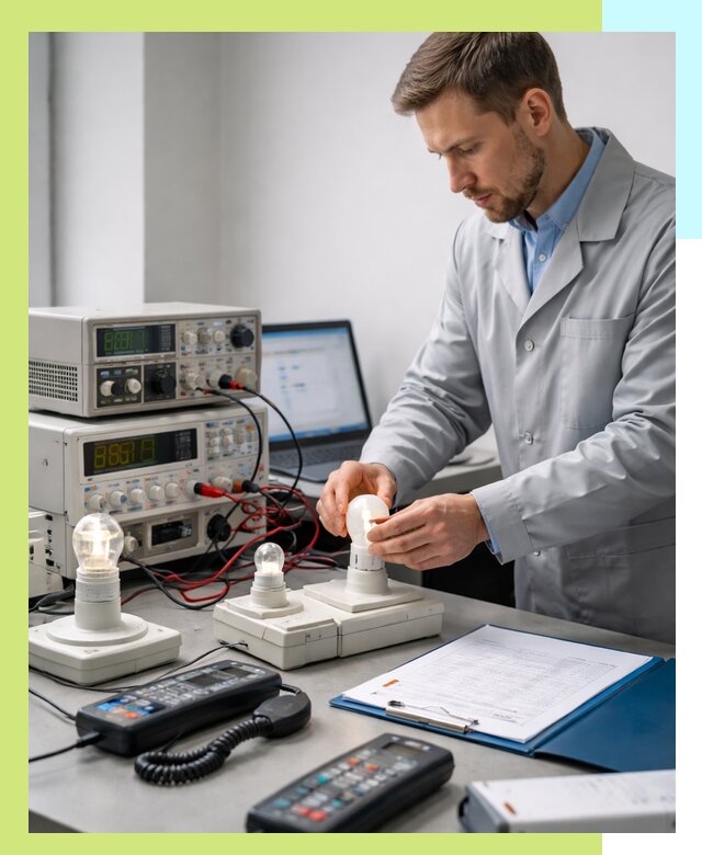 Сертификация ламп и светильников в Дзержинском по нормативам