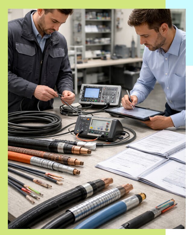 Сертификация кабеля и электропроводки в Дзержинском под ключ