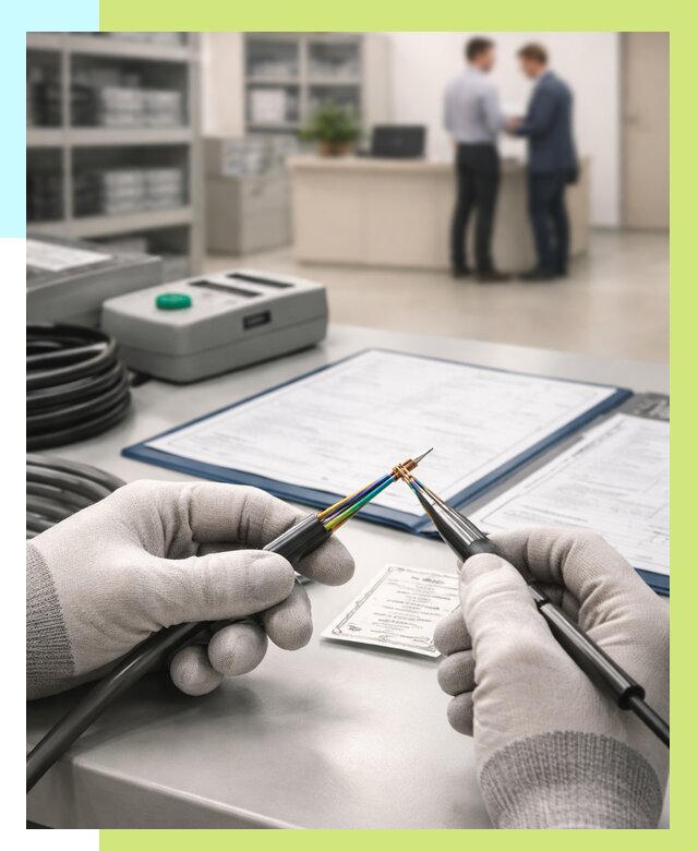 Сертификация провода в Дзержинском от 18421 р. в Алешин-Дзж