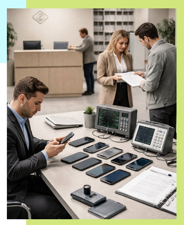 Сертификация телефонов в Дзержинском от 25585 р. под ключ | Алешин-Дзж