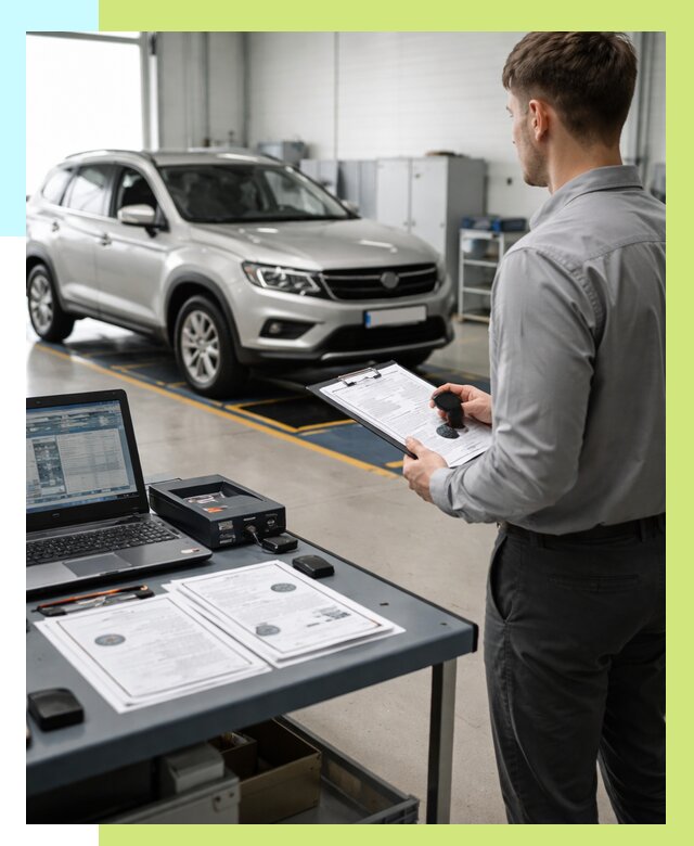 Сертификация транспортных средств в Дзержинском от 12281 р. | Алешин-Дзж