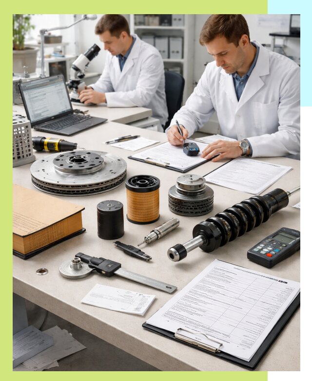 Сертификация автозапчастей и комплектующих в Дзержинском по ГОСТ