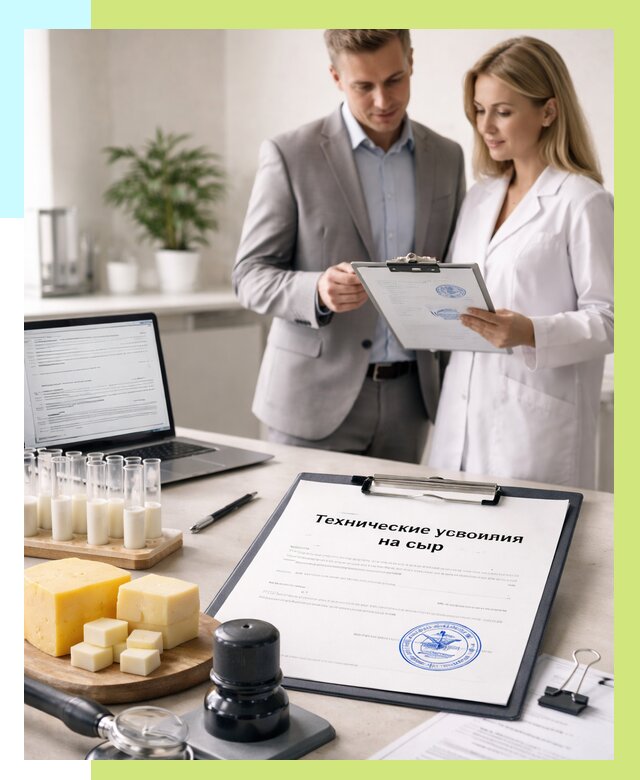 ТУ на сыры в Дзержинском срочно от 12281 р. — оформление | Алешин-Дзж