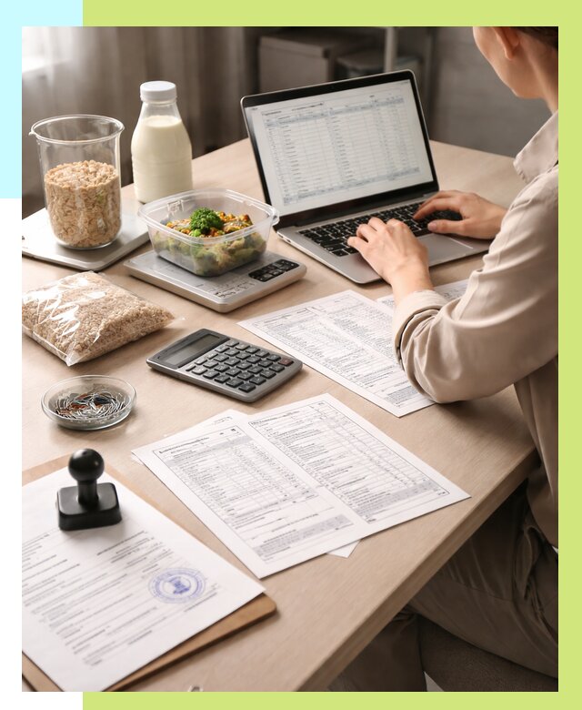 Просчет БЖУ для маркировки в Дзержинском от 1535 р. | Алешин-Дзж