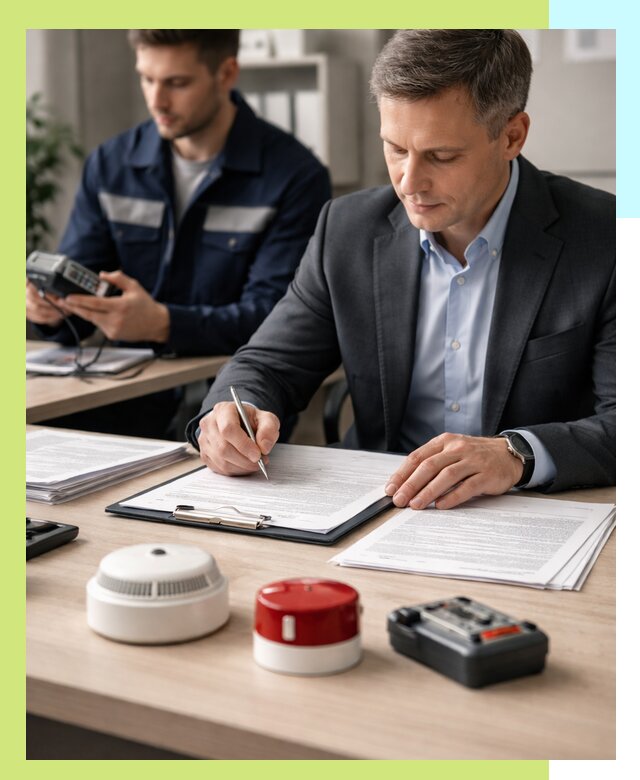 Получение добровольного пожарного сертификата в Дзержинском