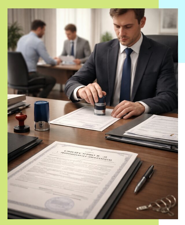 Оформление свидетельства о государственной регистрации в Дзержинском