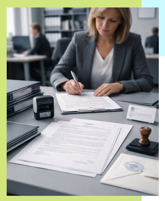 Оформление отказного письма для продукции и оборудования в Дзержинском