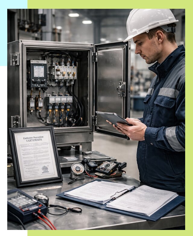 Сертификат взрывозащиты в Дзержинском от 46053 р. | Алешин-Дзж