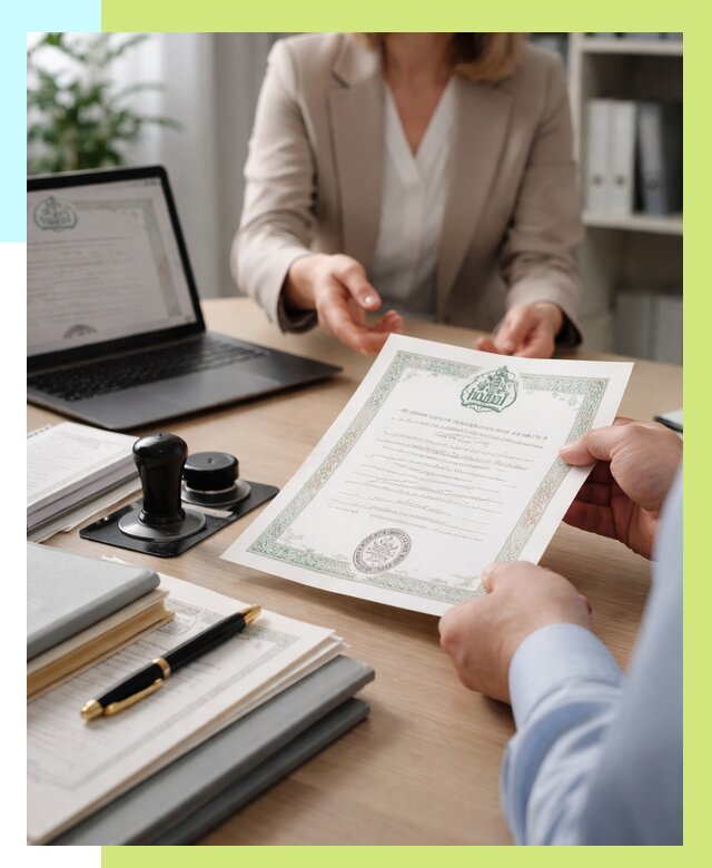 Халяль сертификат в Дзержинском, получить от 15351 р. | Алешин-Дзж