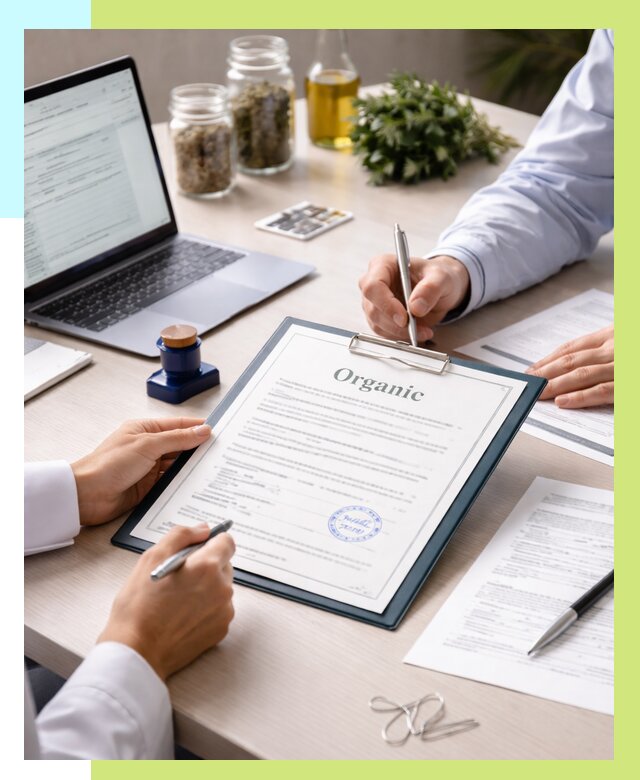 Оформление сертификат органик в Дзержинском от 30702 р. | Алешин-Дзж