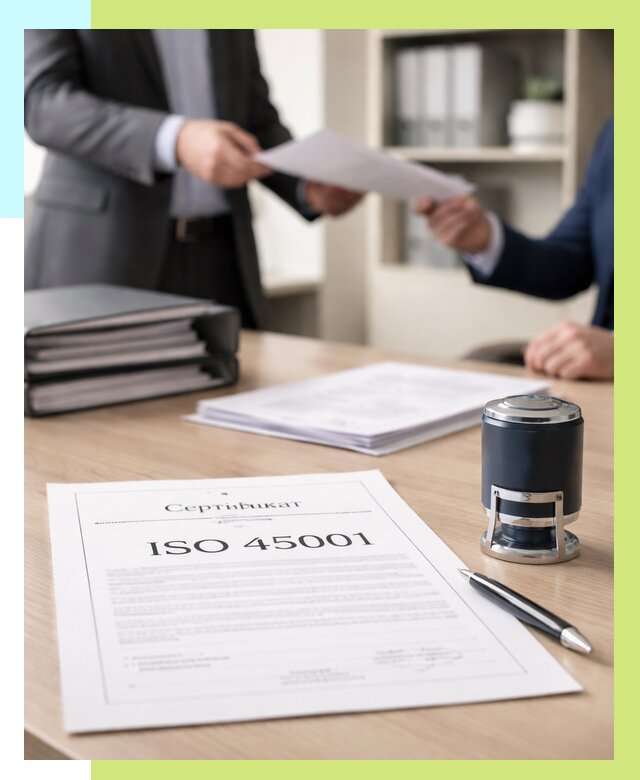 Сертификат ISO 45001 в Дзержинском под ключ от 46053 р. | Алешин-Дзж