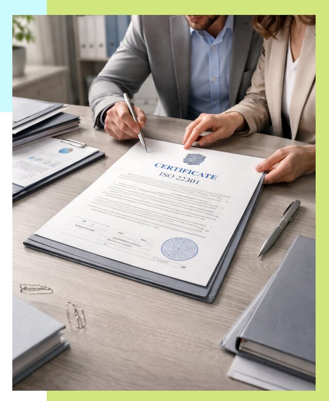 Сертификат ISO 22301 в Дзержинском от 46053 р. | Алешин-Дзж срочно