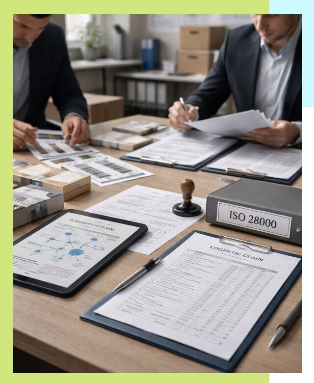 Получение сертификата ISO 28000 по безопасности цепи поставок в Дзержинском