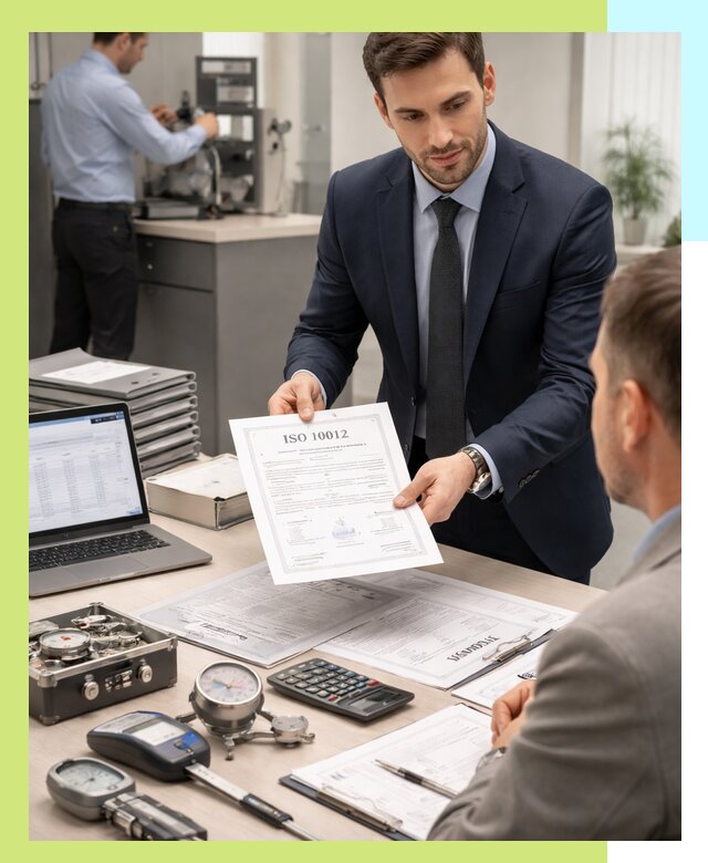 Выдача сертификата ISO 10012 по требованиям метрологии в Дзержинском